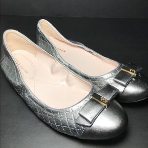 Cole Haan Elsie Silver Shoes  Size 6B